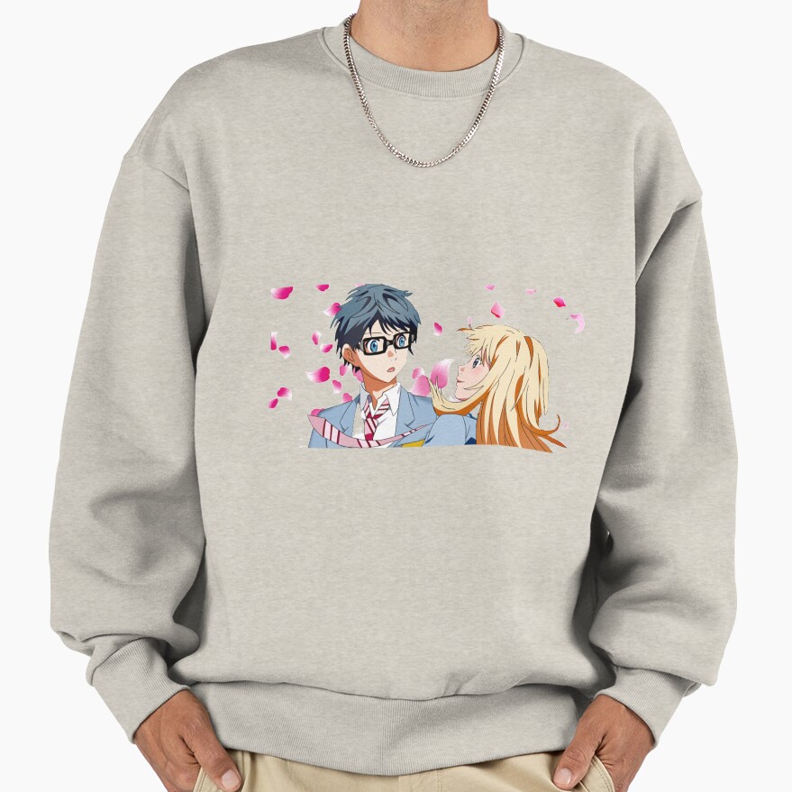 Your Lie In April Arima With Kaori Sweatshirt - Image 3