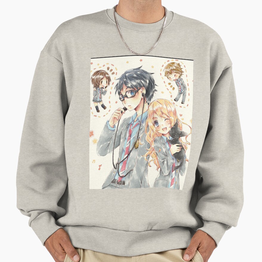 Your Lie In April Couple Cute Sweatshirt
