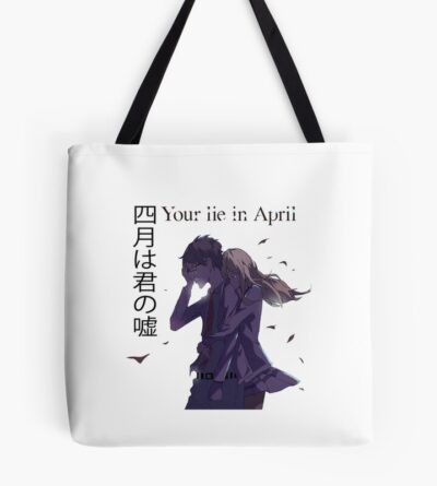 Your Lie In April Arima And Kaori Tote Bag