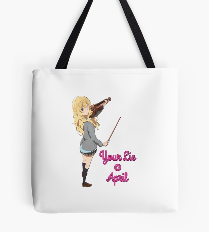Kaori Your Lie In April Tote Bag