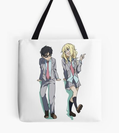 Your Lie In April Kaori And Kosei Tote Bag