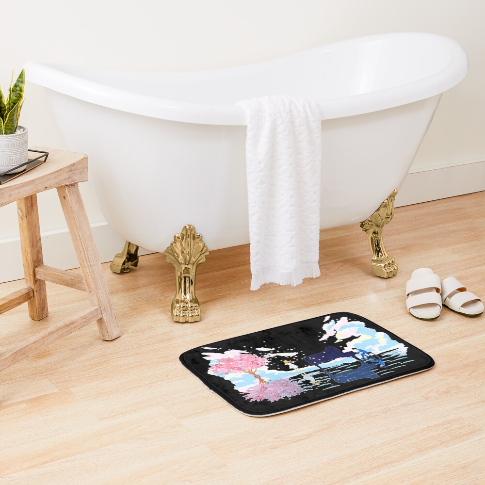 Your Lie In April In Night Bath Mat - Image 2