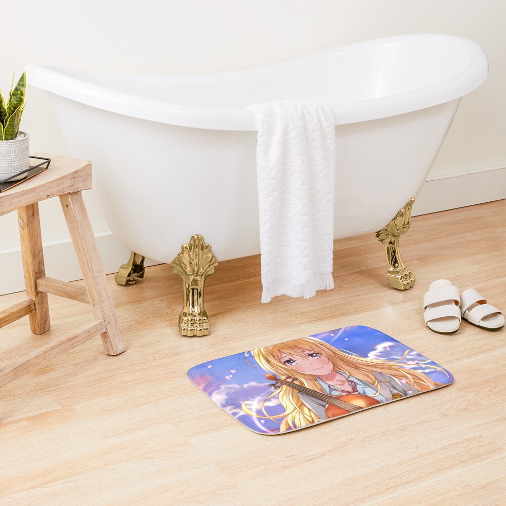 Kaori Miyazono Your Lie In April Bath Mat - Image 2