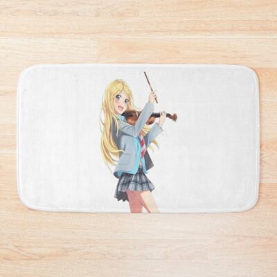 Kaori Miyazono With Violin Bath Mat