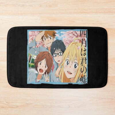 Your Lie In April Kaori Team Bath Mat