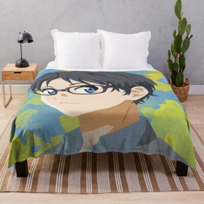 Arima Kousei Your Lie In April Throw Blanket