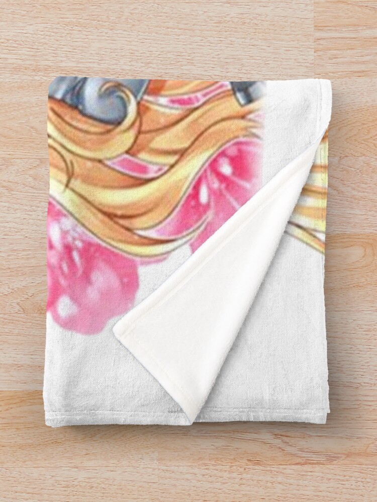 Your Lie In April Kaori Chibi Throw Blanket - Image 2