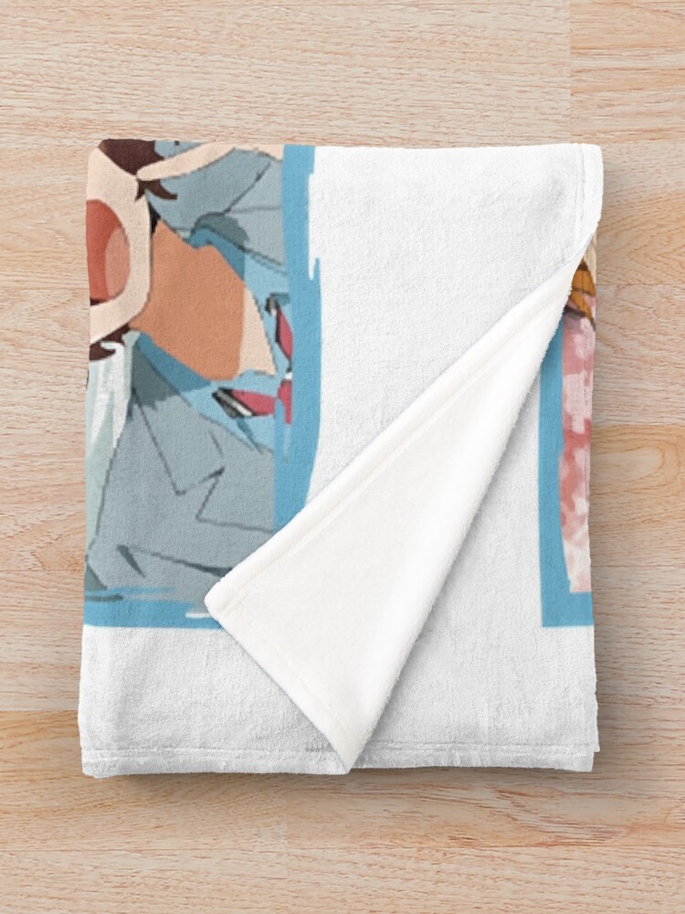 Your Lie In April Kaori Team Throw Blanket - Image 2