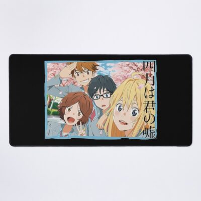 Your Lie In April Kaori Team Mouse Pad