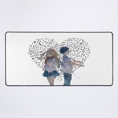 Your Lie In April Arima And Kaori Mouse Pad