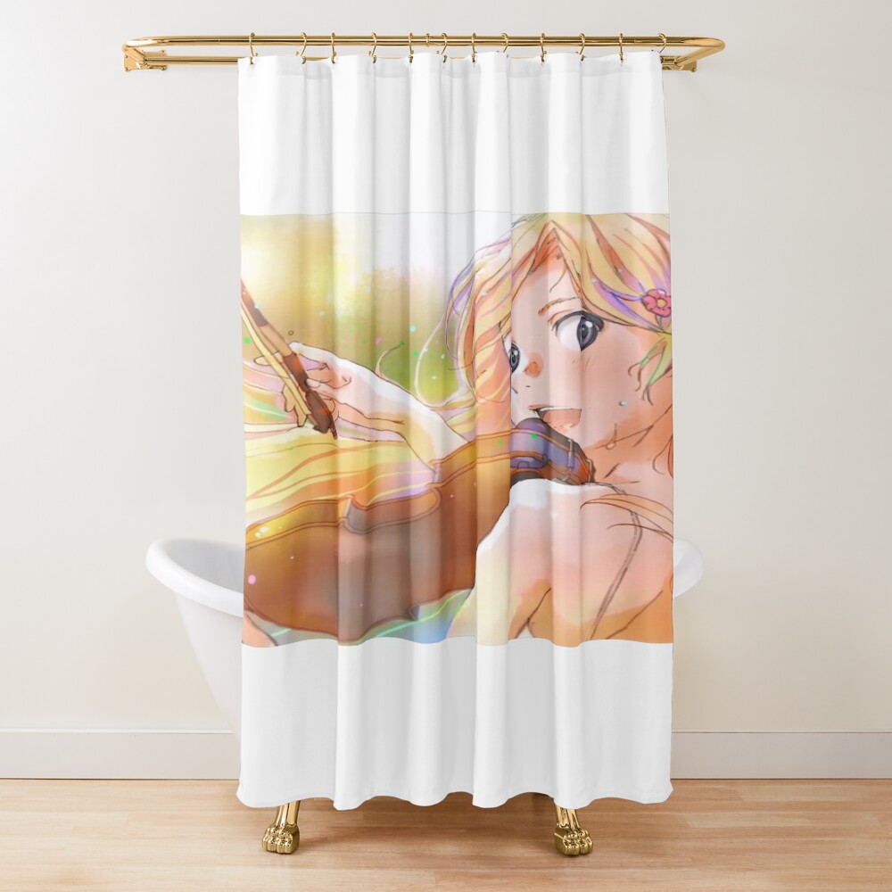 Kaori Miyazono Your Lie In April Shower Curtain
