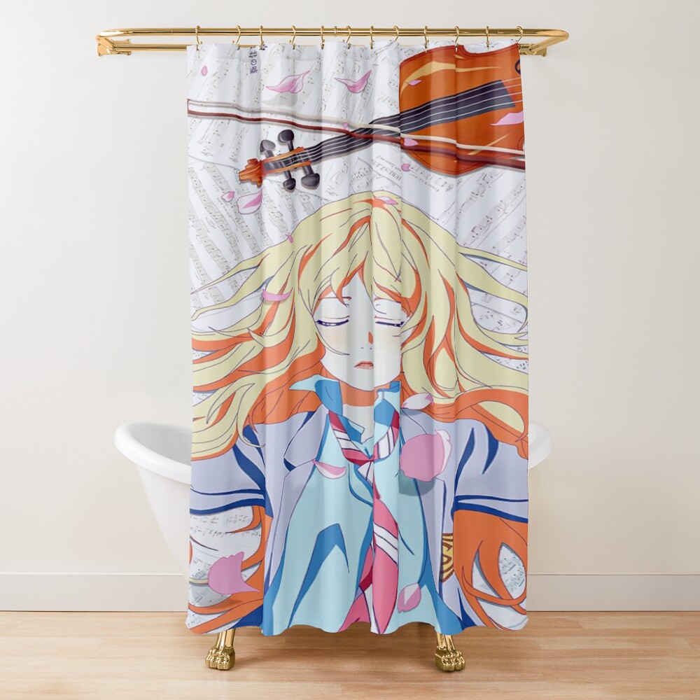 Miyazono Your Lie In April Shower Curtain