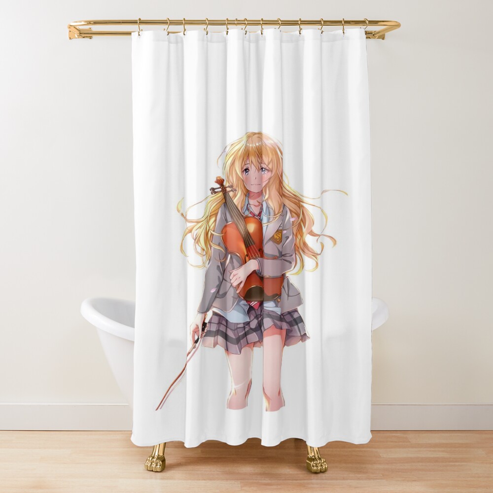 Your Lie In April Miyazono Kaori Shower Curtain