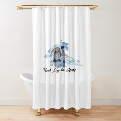 Your Lie In April Side By Side Shower Curtain