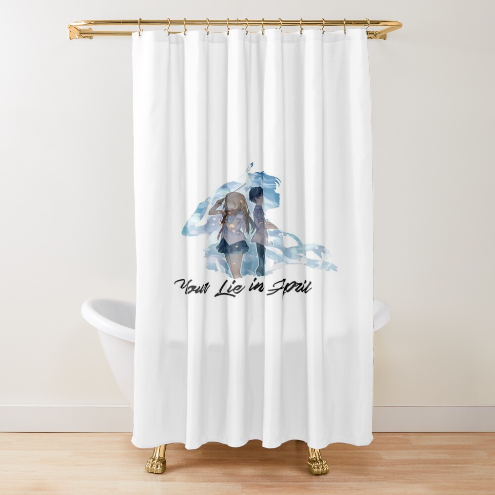 Your Lie In April Side By Side Shower Curtain