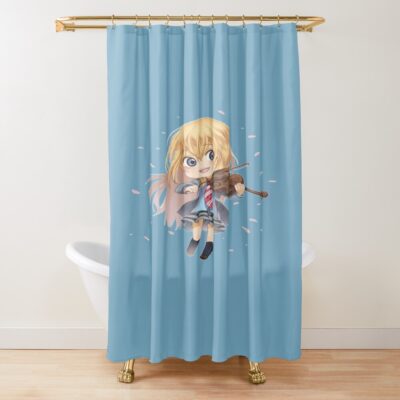 Your Lie In April Kaori Chibi Shower Curtain