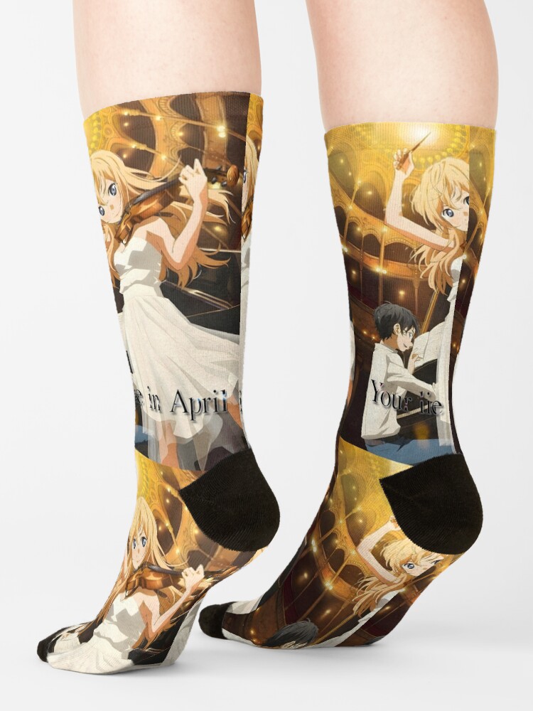 Your Lie In April Couple Socks - Image 2
