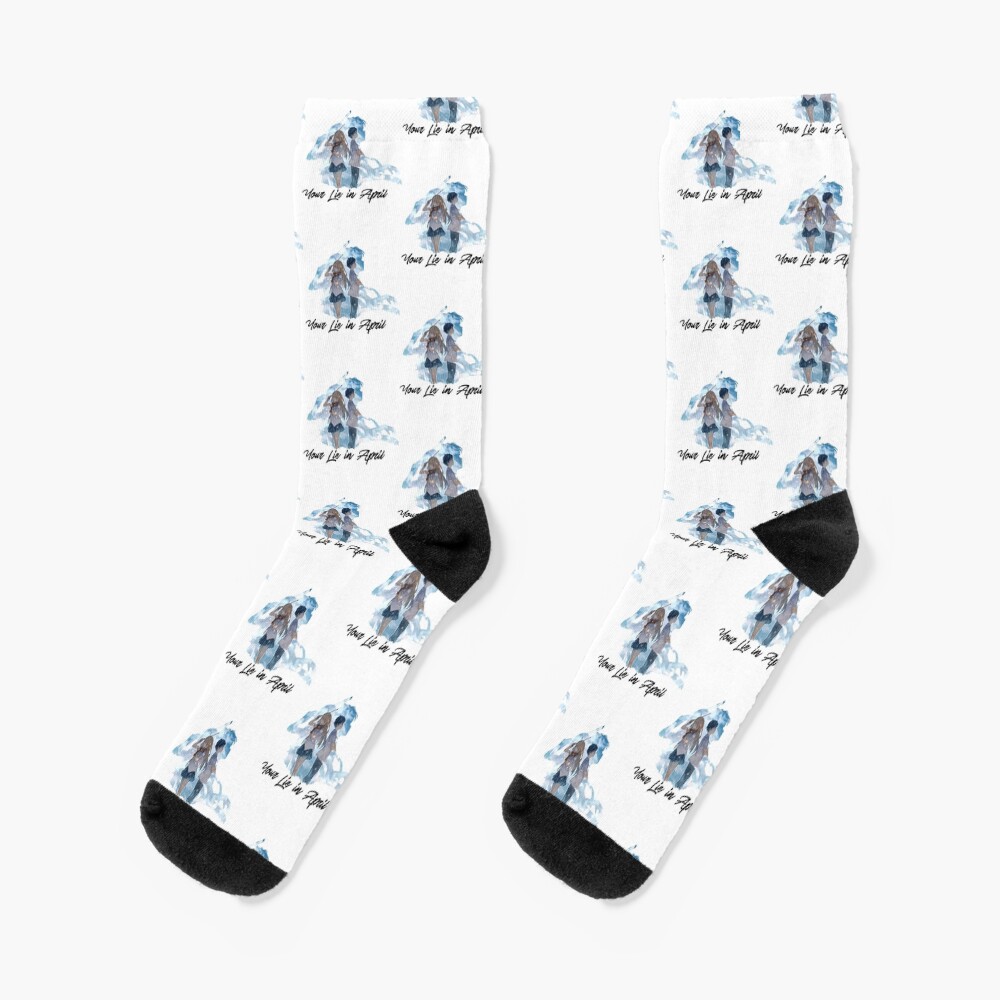 Your Lie In April Side By Side Socks