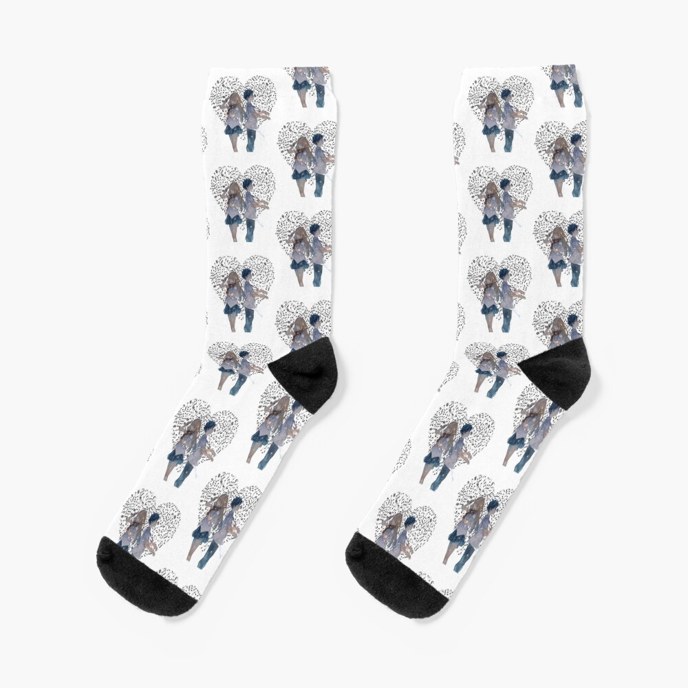 Your Lie In April Arima And Kaori Socks