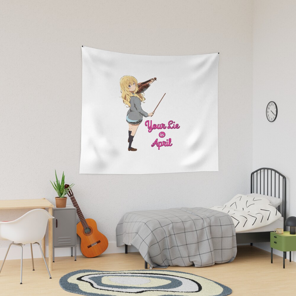 Kaori Your Lie In April Tapestry