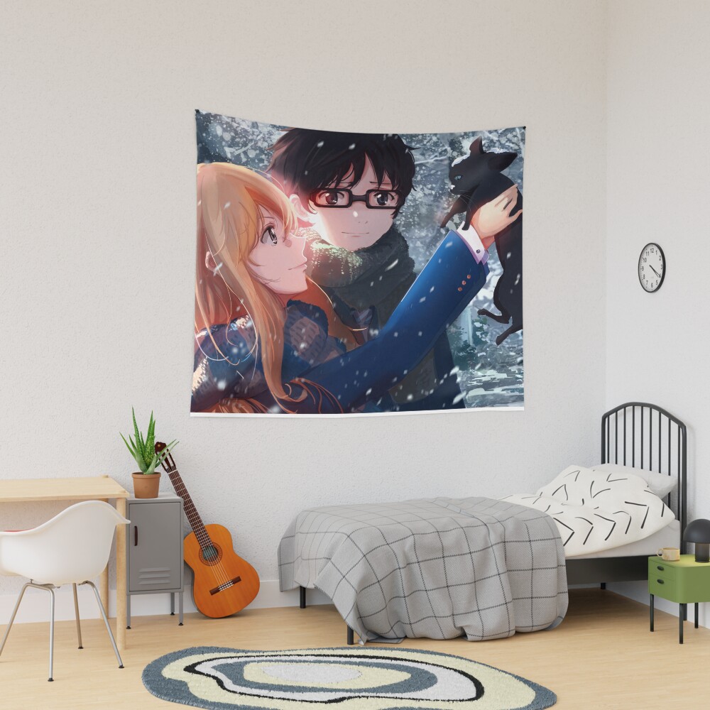 Your Lie In April Kaori Miyazono And Kousei Arima Tapestry