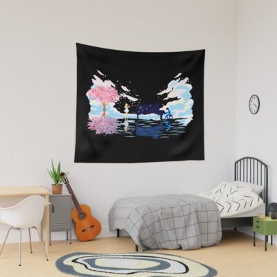 Your Lie In April In Night Tapestry
