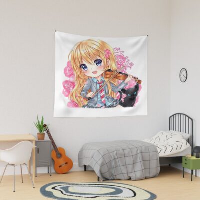 Your Lie In April Kaori Chibi Tapestry
