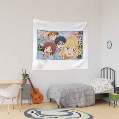 Your Lie In April Kaori Team Tapestry