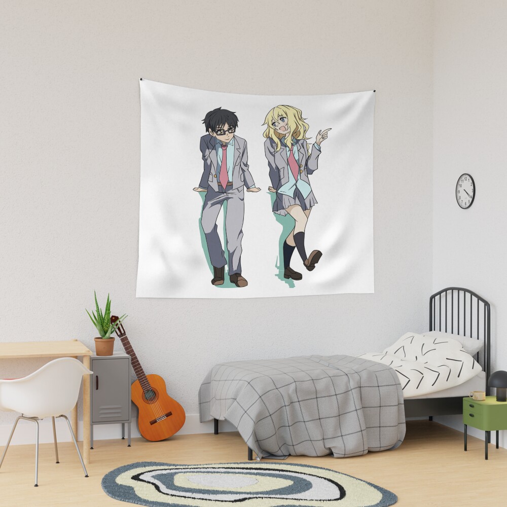 Your Lie In April Kaori And Kosei Tapestry