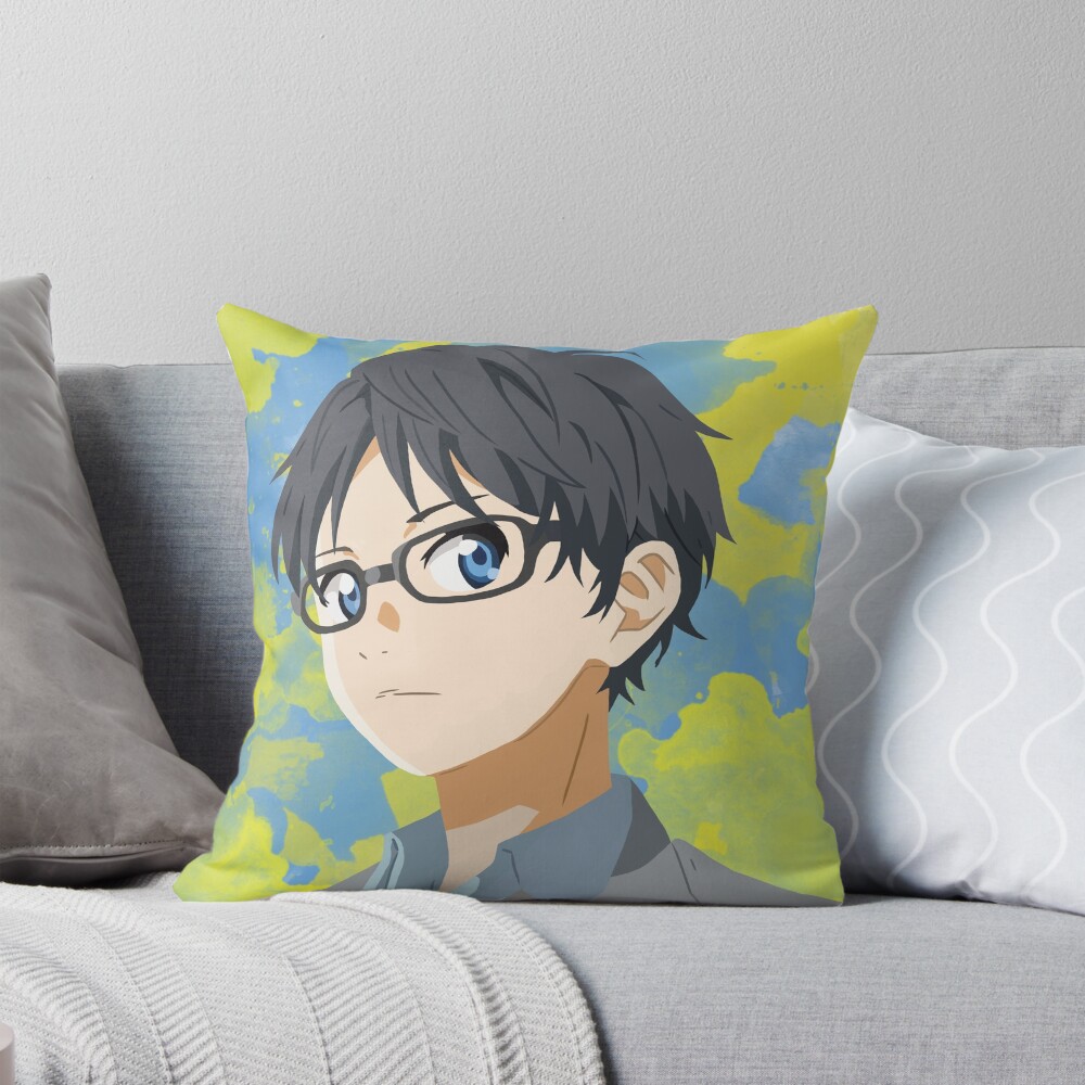Arima Kousei Your Lie In April Throw Pillow
