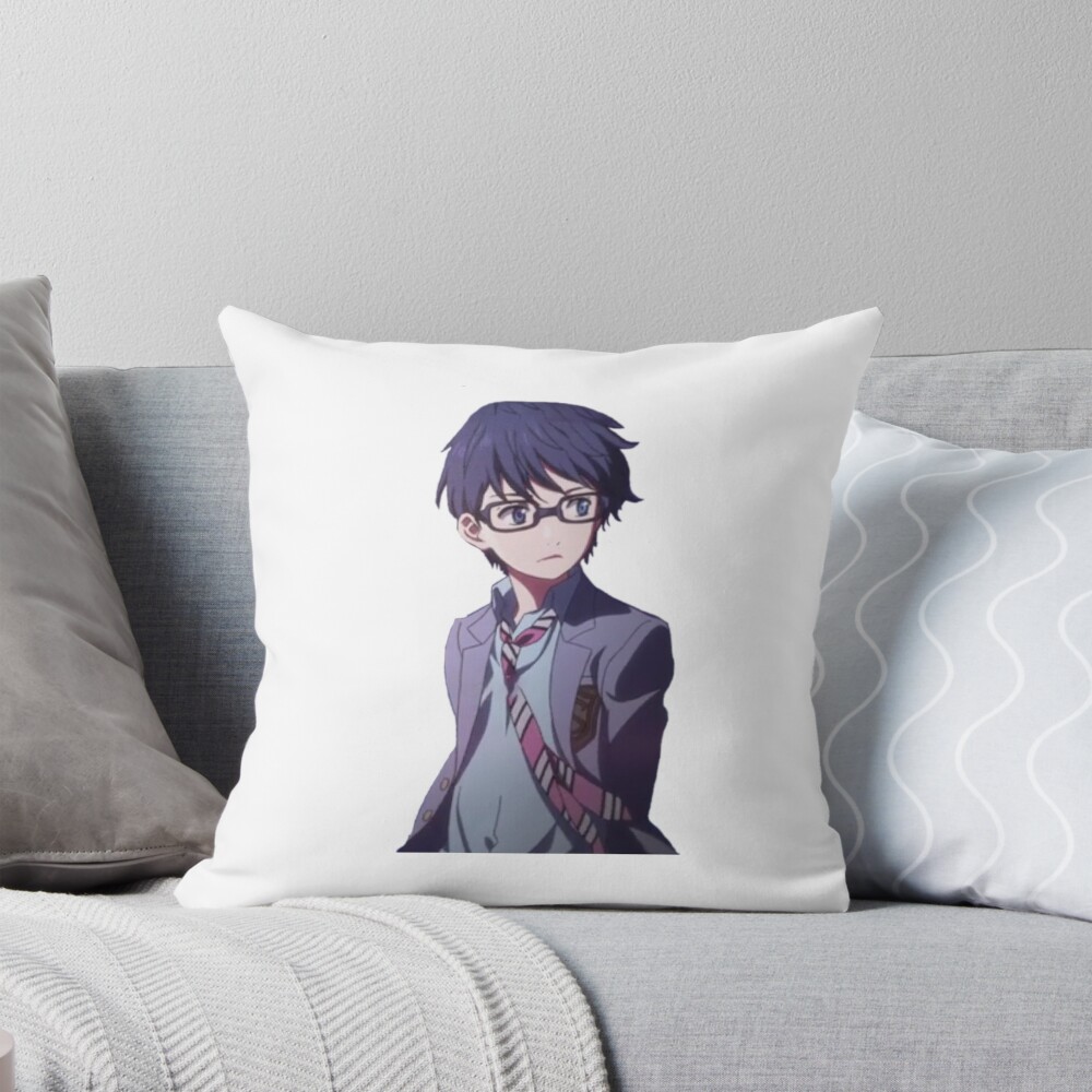 Arima Kosei Your Lie In April Throw Pillow